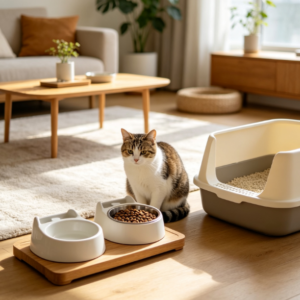 Cat Feeding & Litter Box Hygiene (Feline Dedicated)