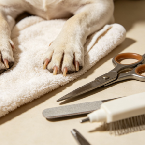 Gentle Nail Trim & Paw Filing