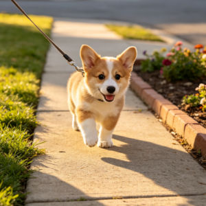 Puppy Socialization Walk (Early Habit Training)